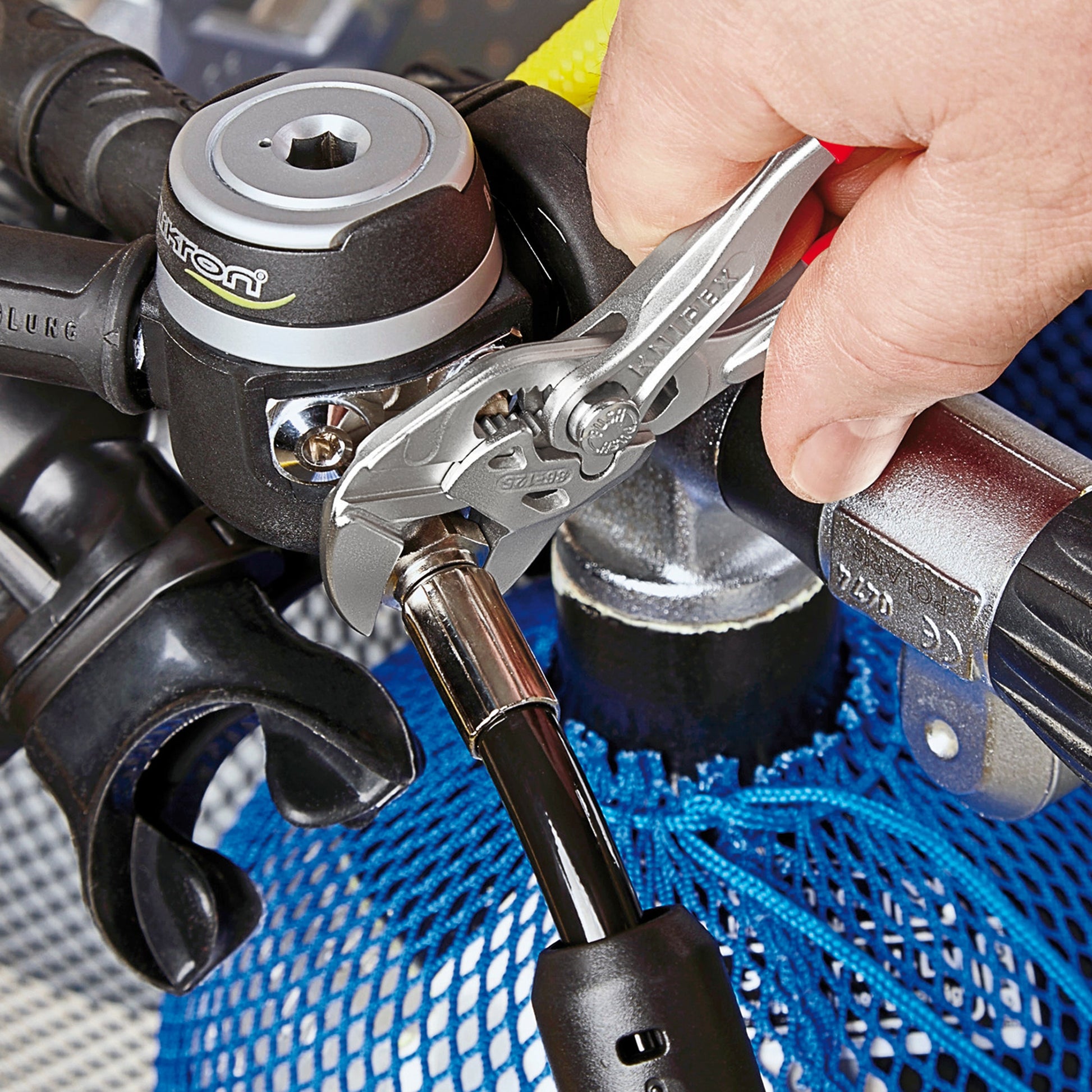 Knipex 8603125SBA - 5" Mini Pliers Wrench - Wise Line Tools