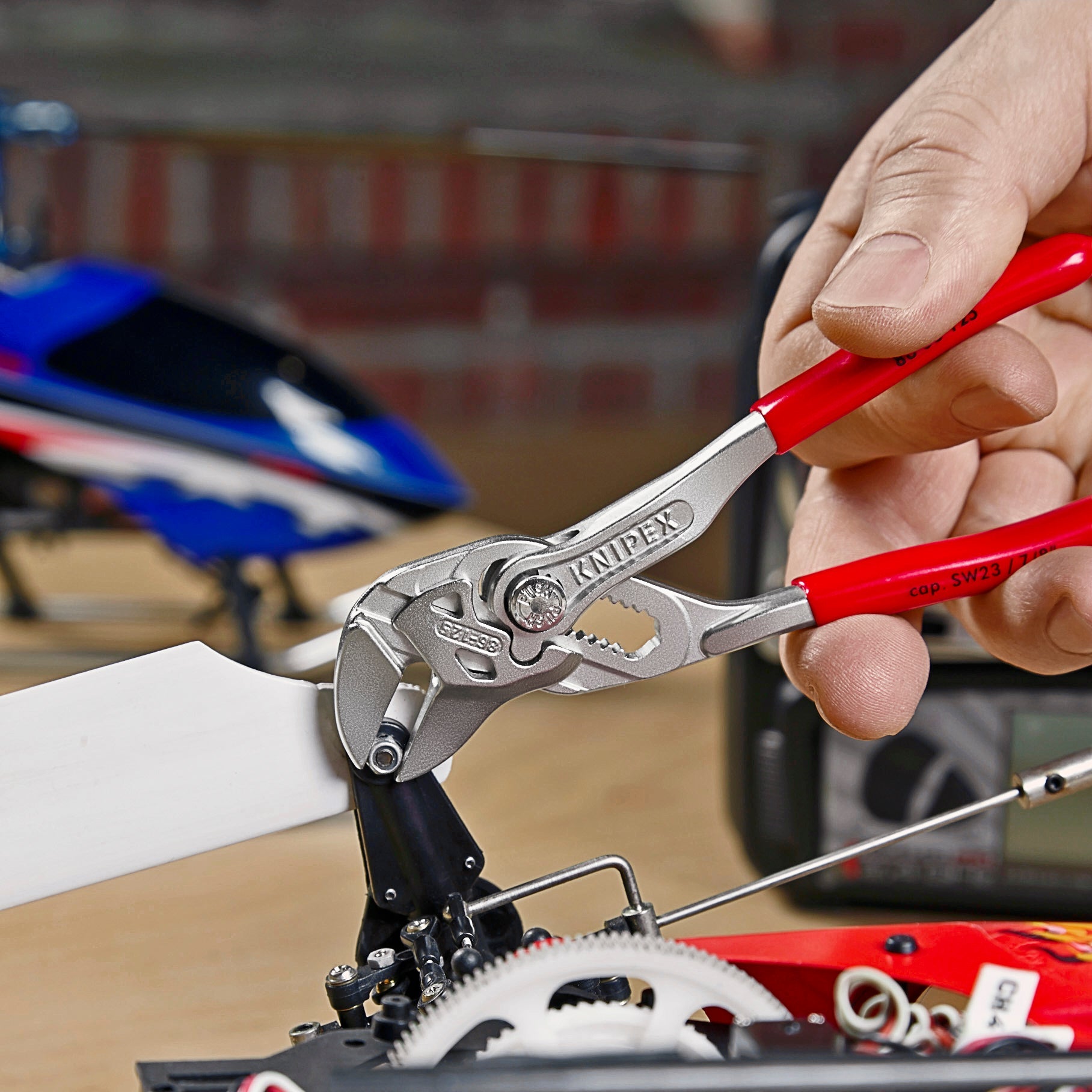 Knipex 8603125SBA - 5" Mini Pliers Wrench - Wise Line Tools