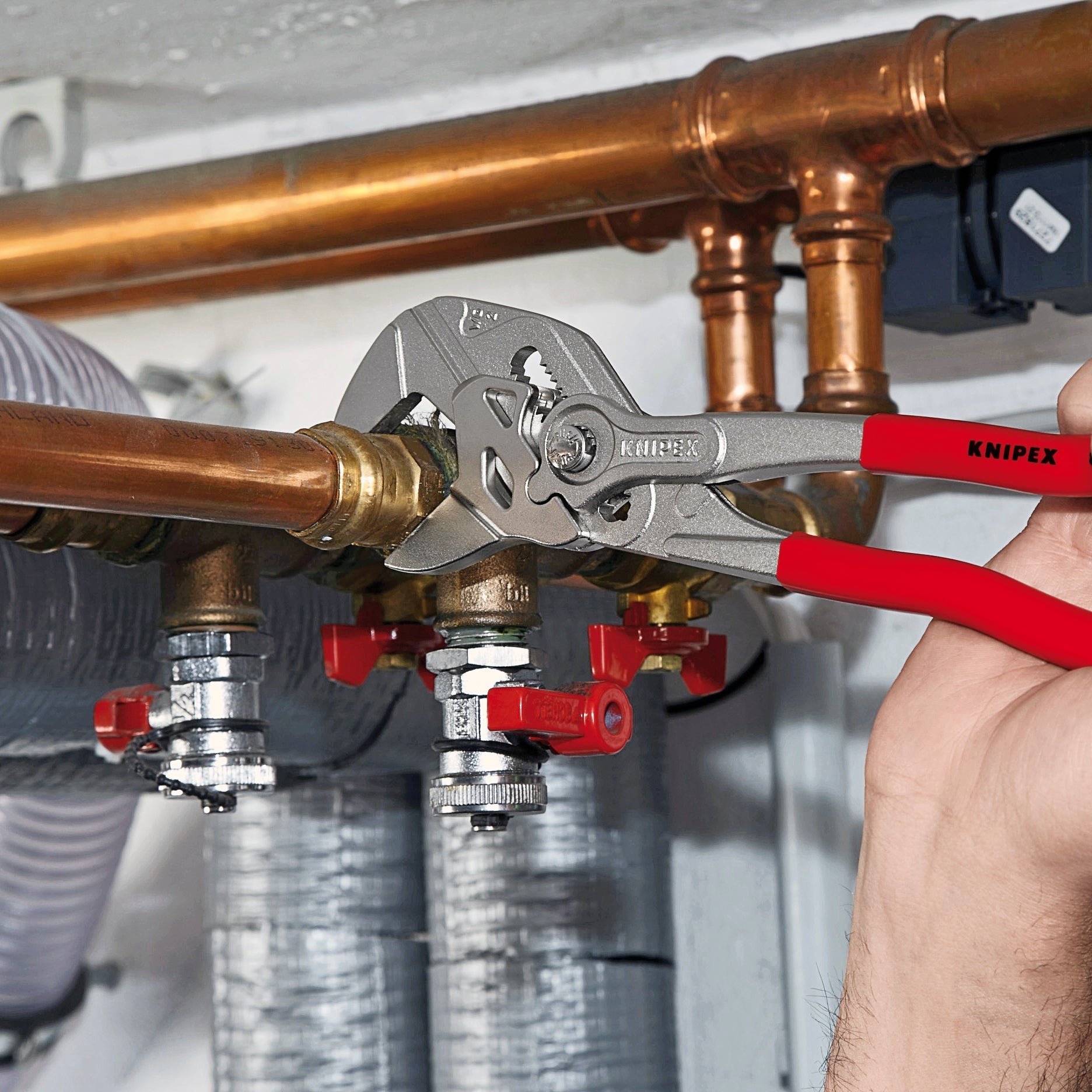 Knipex 8603300SBA - 12" Pliers Wrench - Wise Line Tools