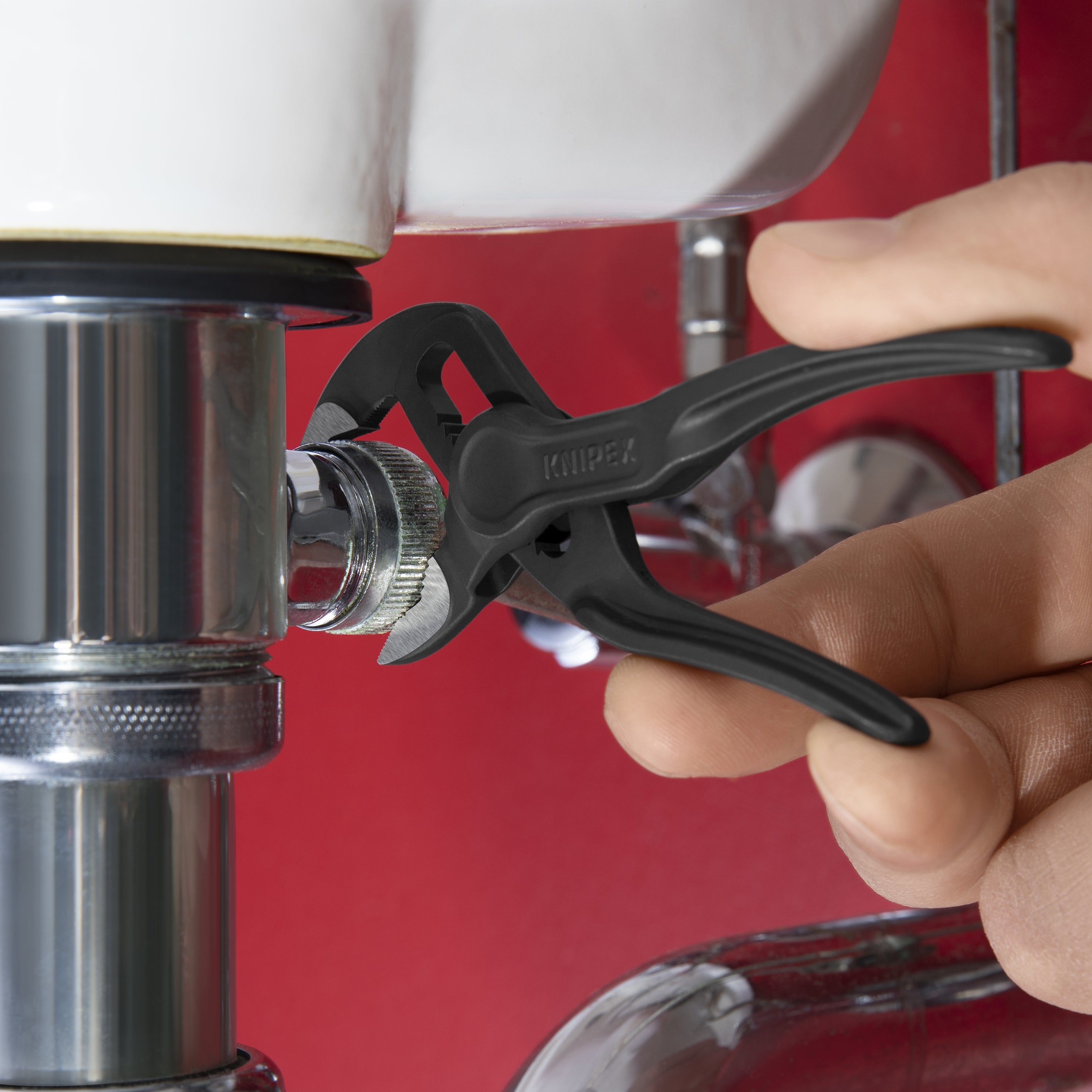 Knipex 8700100SBA - 4" Cobra® XS Water Pump Pliers - Wise Line Tools