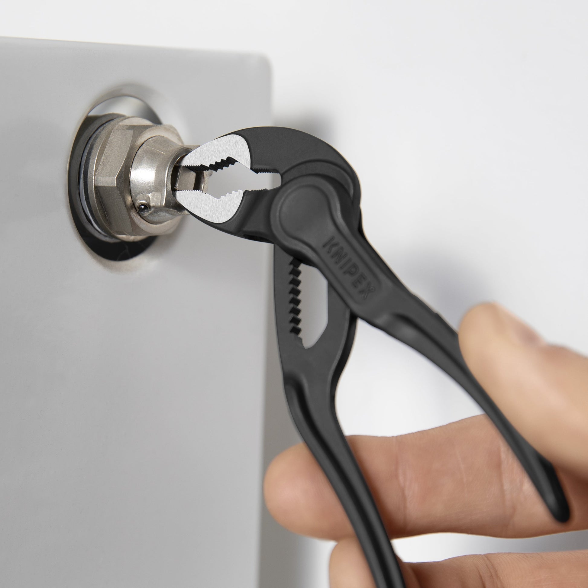 Knipex 8700100SBA - 4" Cobra® XS Water Pump Pliers - Wise Line Tools