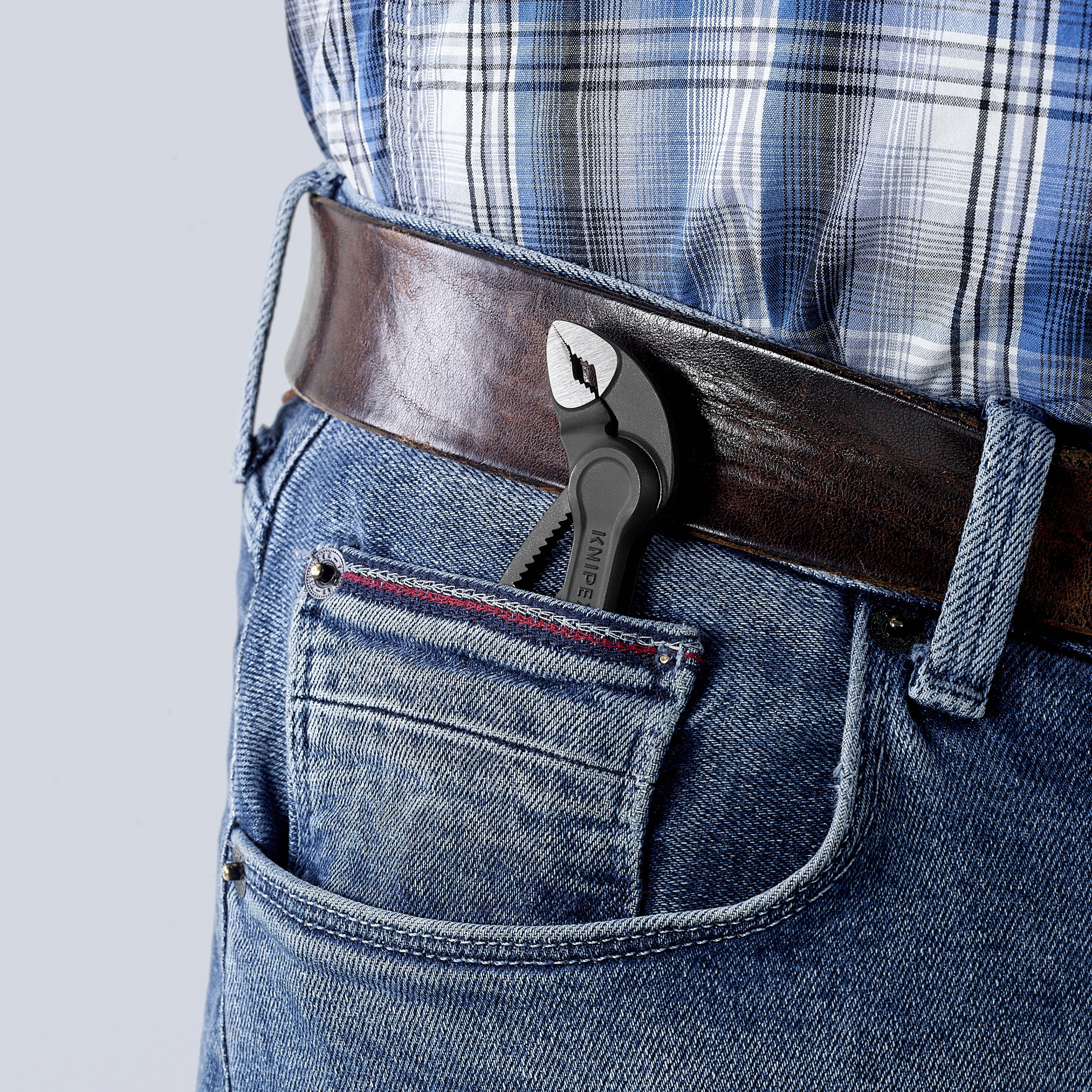 Knipex 8700100SBA - 4" Cobra® XS Water Pump Pliers - Wise Line Tools