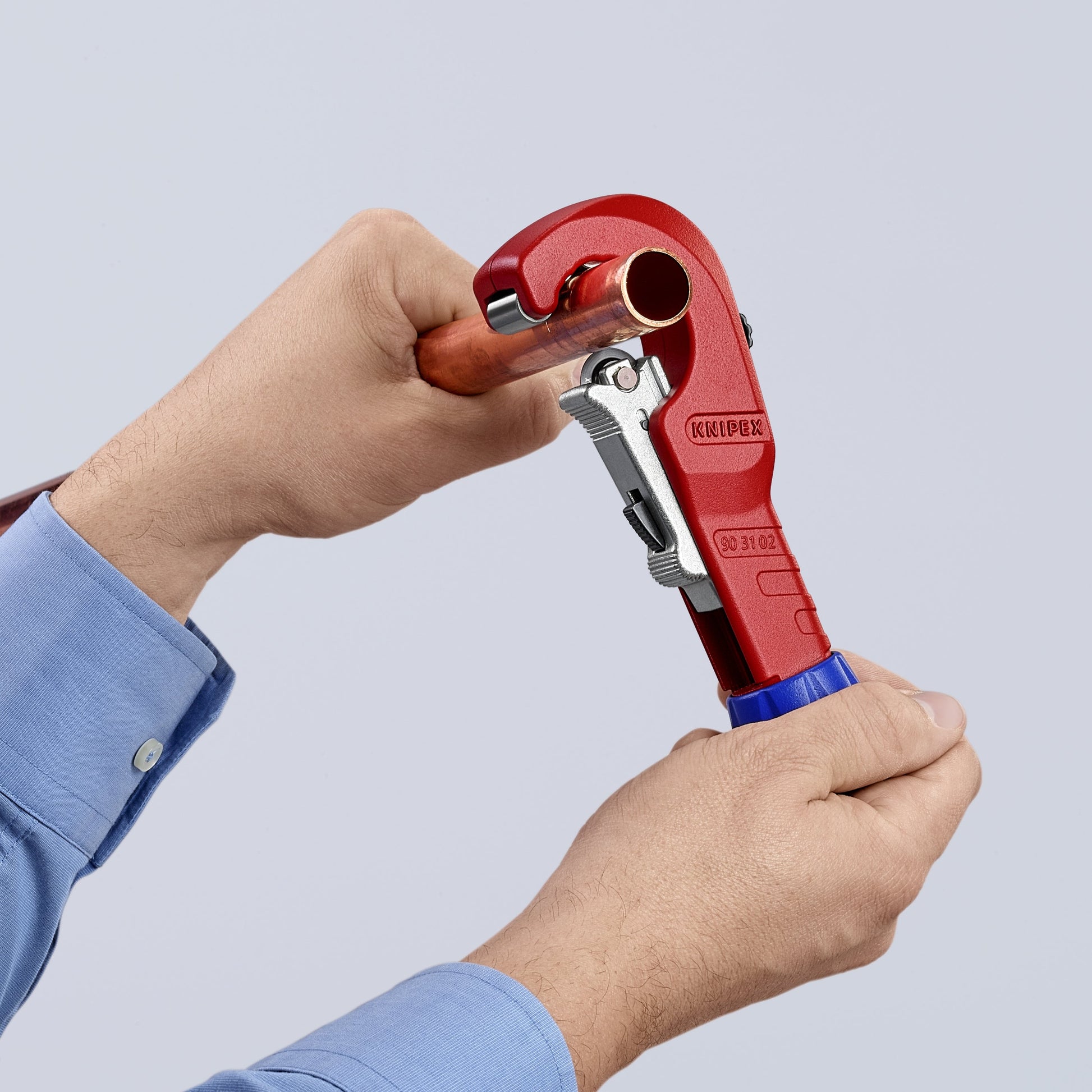 Knipex 903102SBA - 7 1/4" TubiX® Pipe Cutter - Wise Line Tools