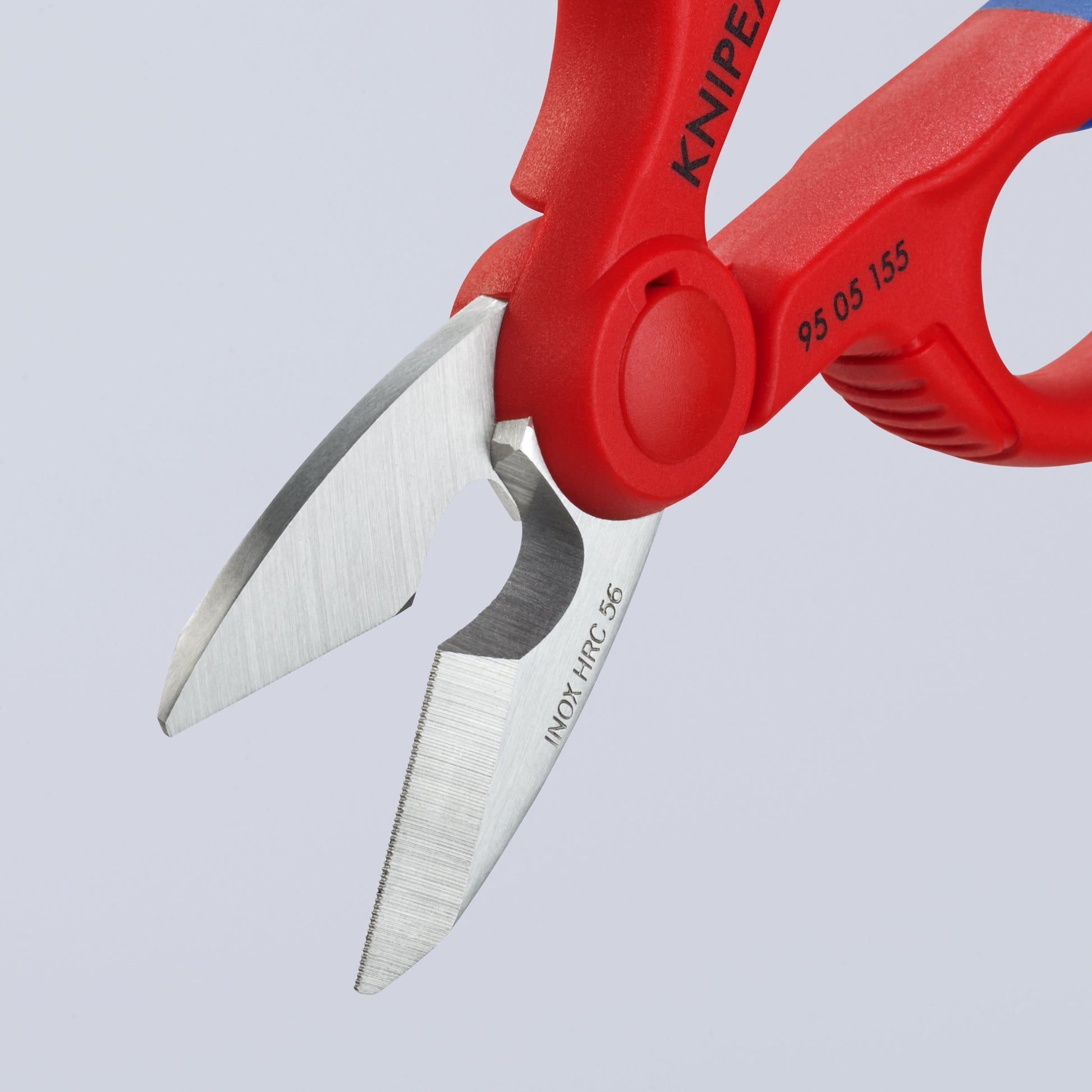 Knipex 9505155SBA - 6 1/4" Electricians' Shears - Wise Line Tools
