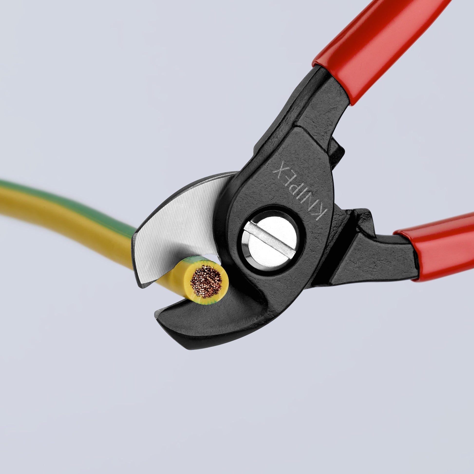 Knipex 9511165SBA - 6 1/2" Cable Shears - Wise Line Tools