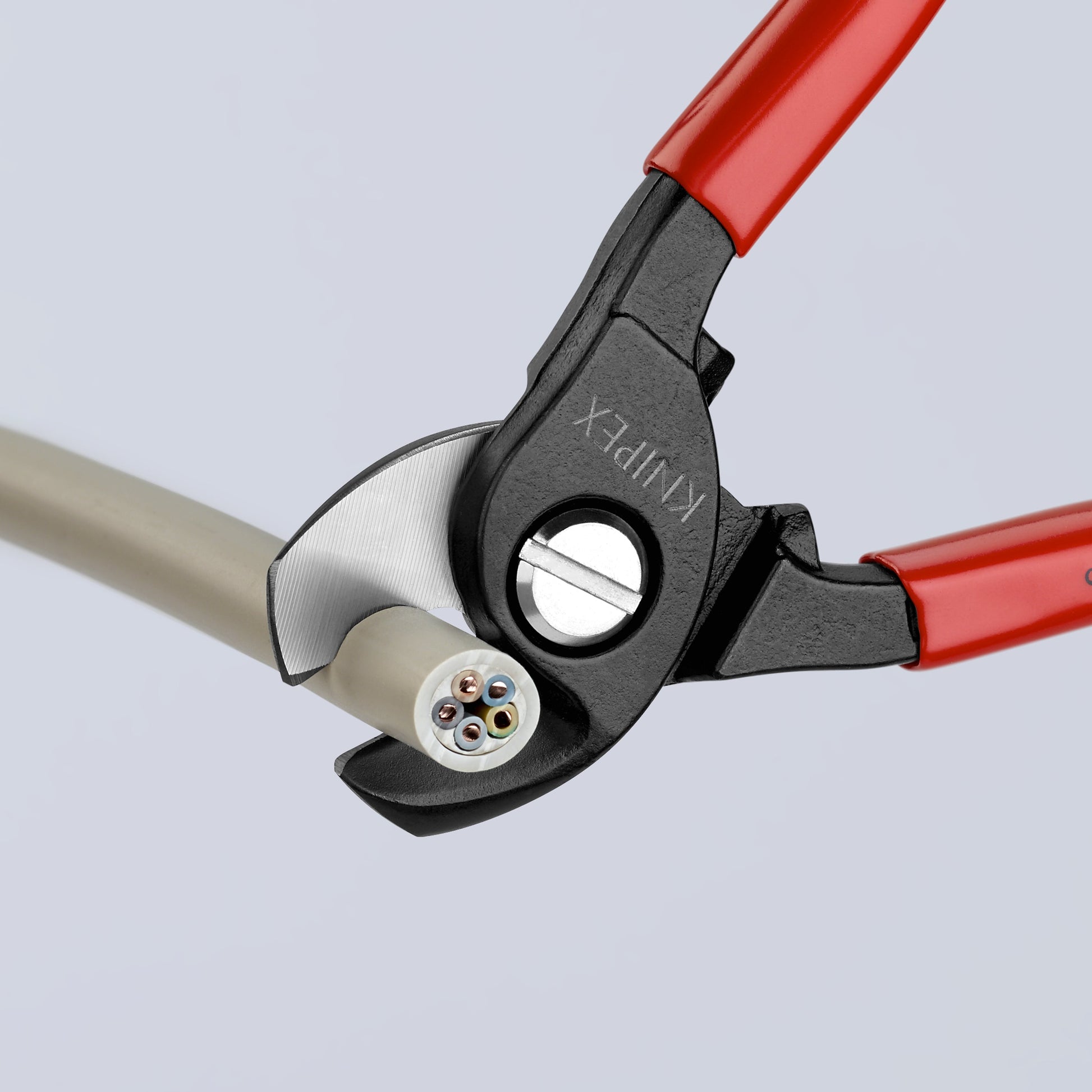 Knipex 9511165SBA - 6 1/2" Cable Shears - Wise Line Tools