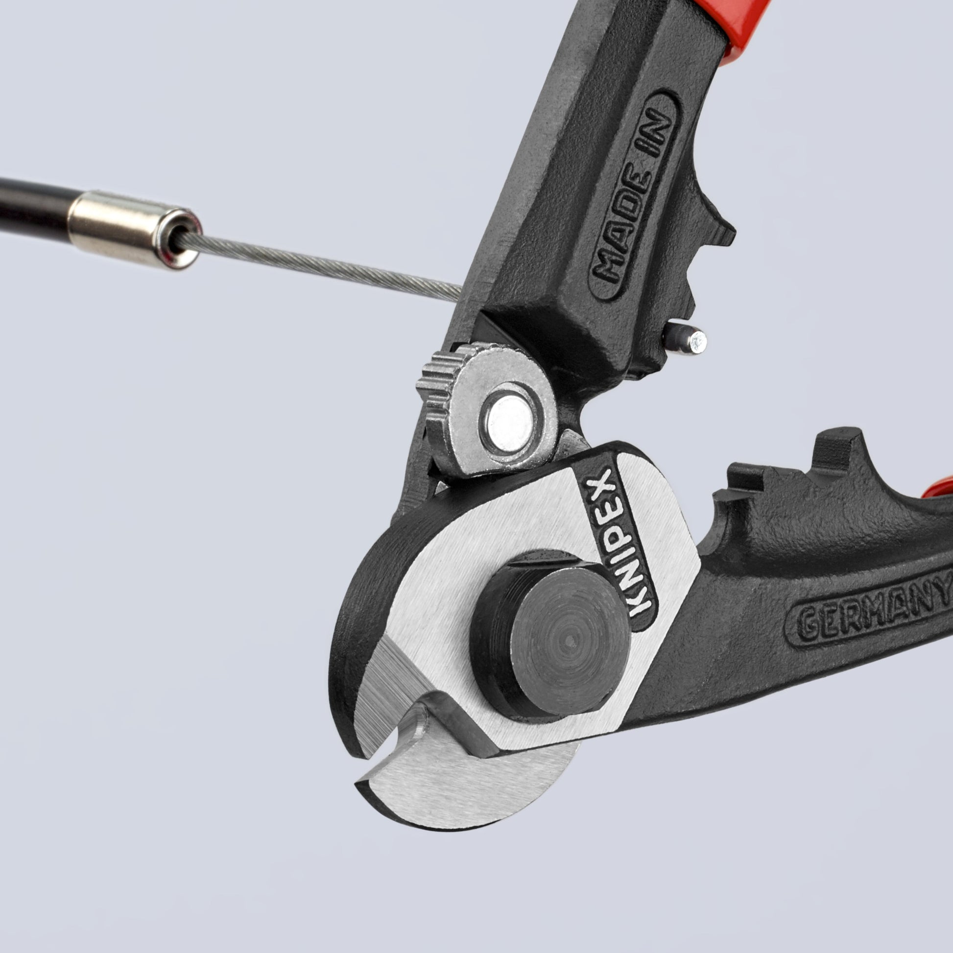 Knipex 9561190SBA - 7 1/2" Wire Rope Shears - Wise Line Tools