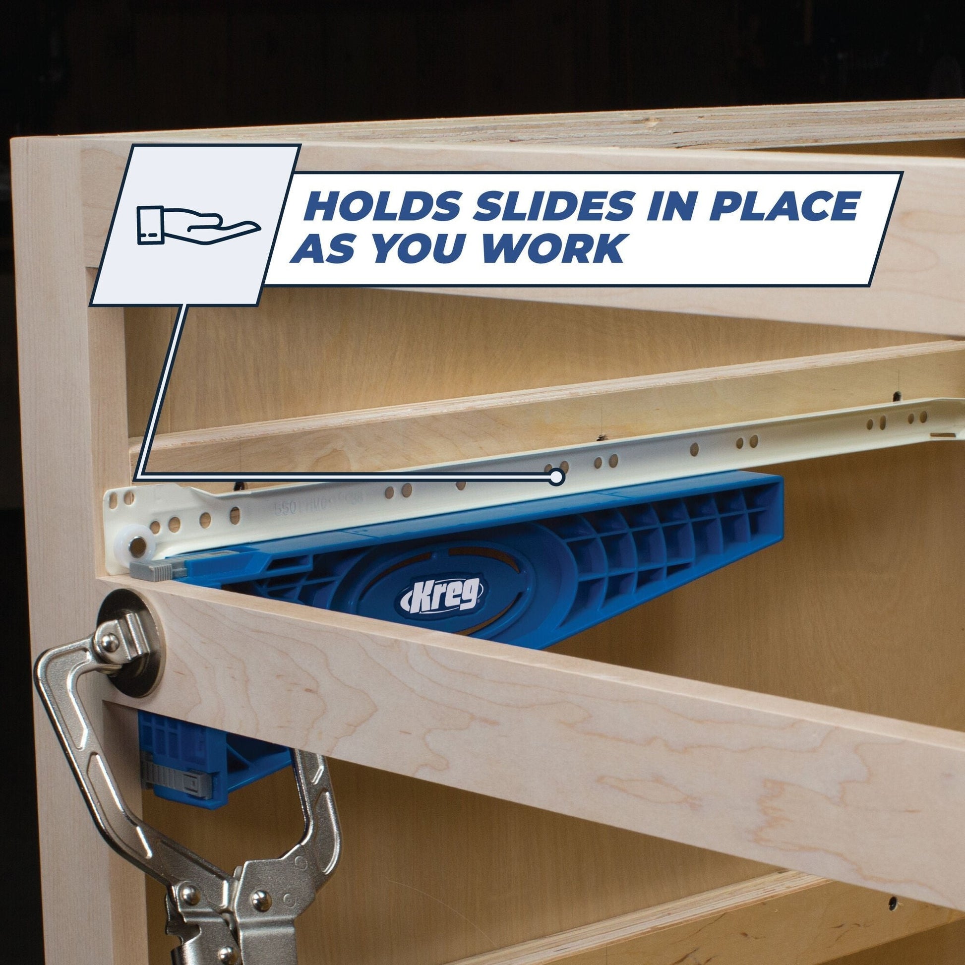 Kreg Tool Company KHI-SLIDE Drawer Slide Jig - Wise Line Tools