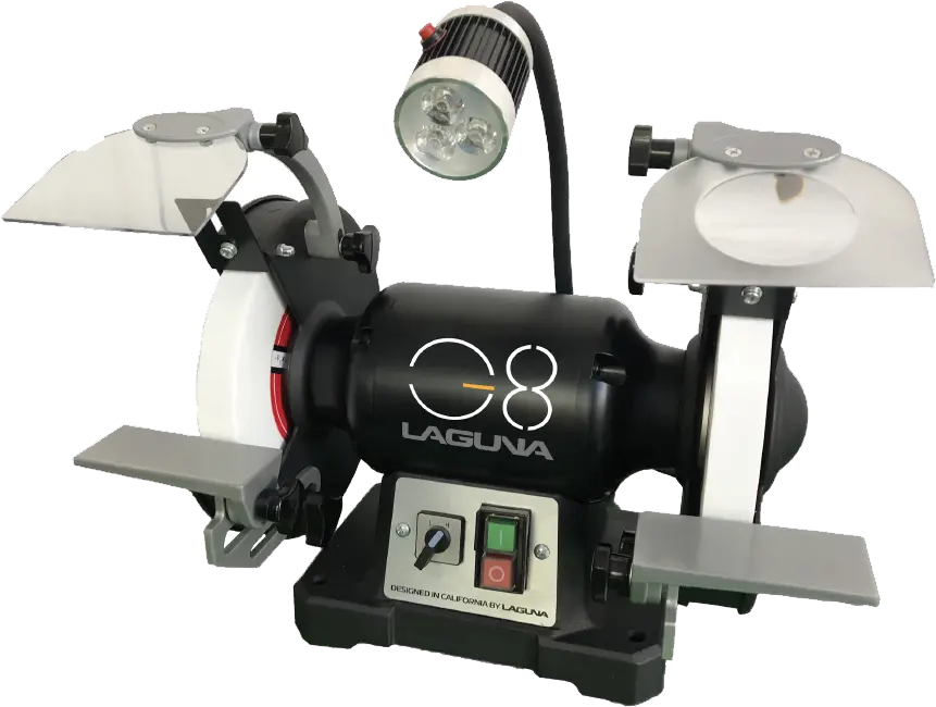 LAGUNA MBGG8-001 - Dual Speed G8 8" x 1" x 5/8" Bench Grinder Laguna