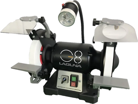 LAGUNA MBGG8-001 - Dual Speed G8 8" x 1" x 5/8" Bench Grinder Laguna