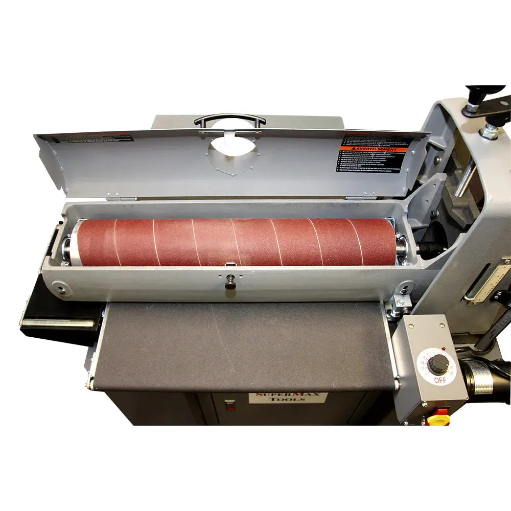 LAGUNA SUPMX-72550 - SUPERMAX 25-50 DRUM SANDER WITH CLOSED STAND, W/ BUILT IN CASTERS, 110V, 1-3/4HP Laguna