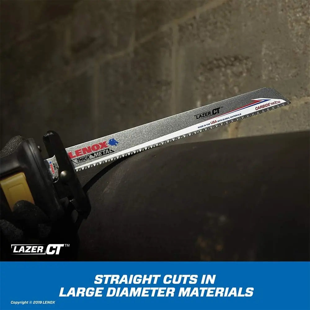 LEMNOX 2014223 - CARBIDE RECIP Saw Blades 6108RCT 6 X 1 X 050 X 8 NGCR 5/PK LENOX