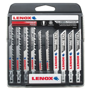 Lenox 10pc Jigsaw Kit with Case (WOOD, SCROLL, METAL) with case - 1994459 - Wise Line Tools