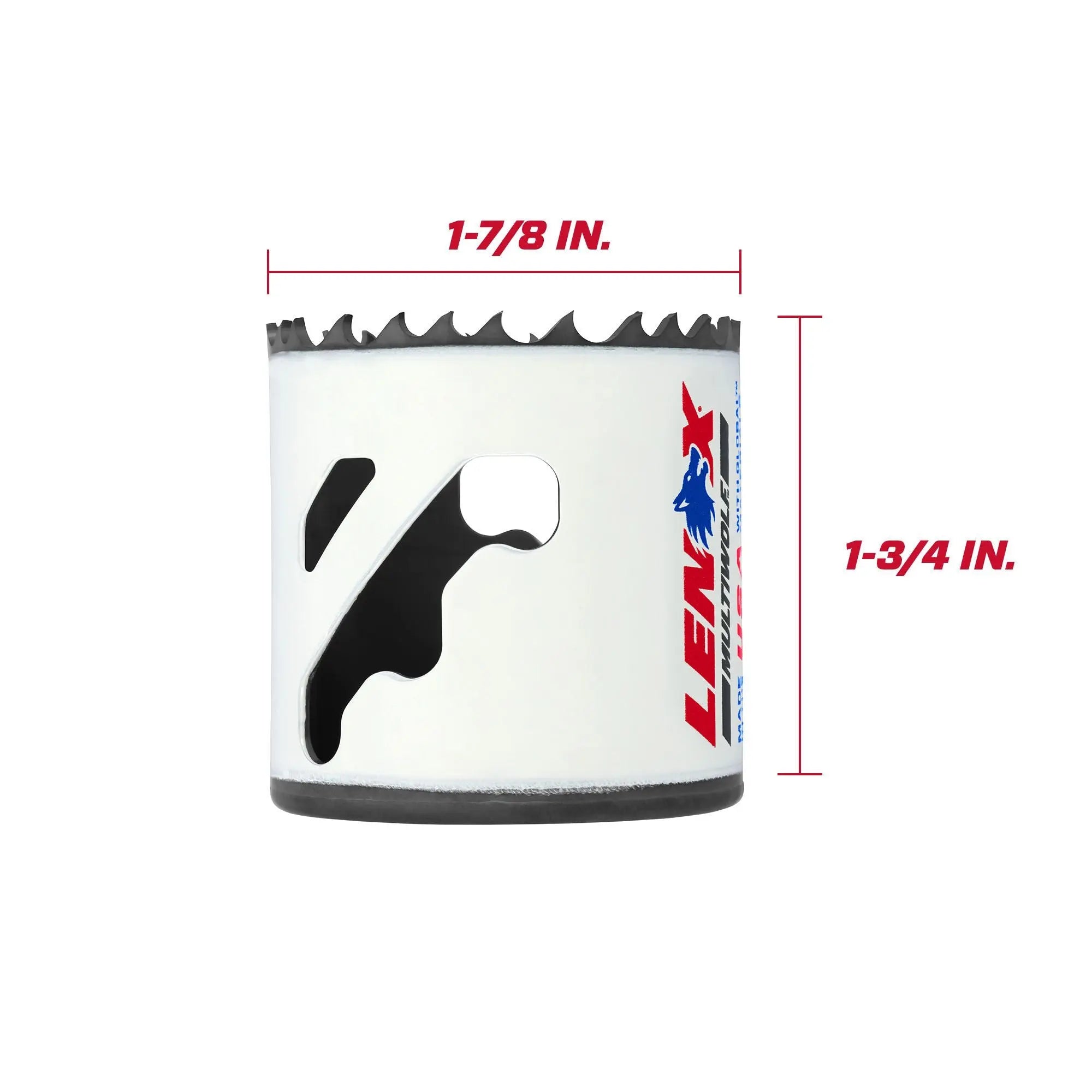 LENOX 3003030L – LENOX 1-7/8" Speed Slot Bi-Metal Hole Saw LENOX