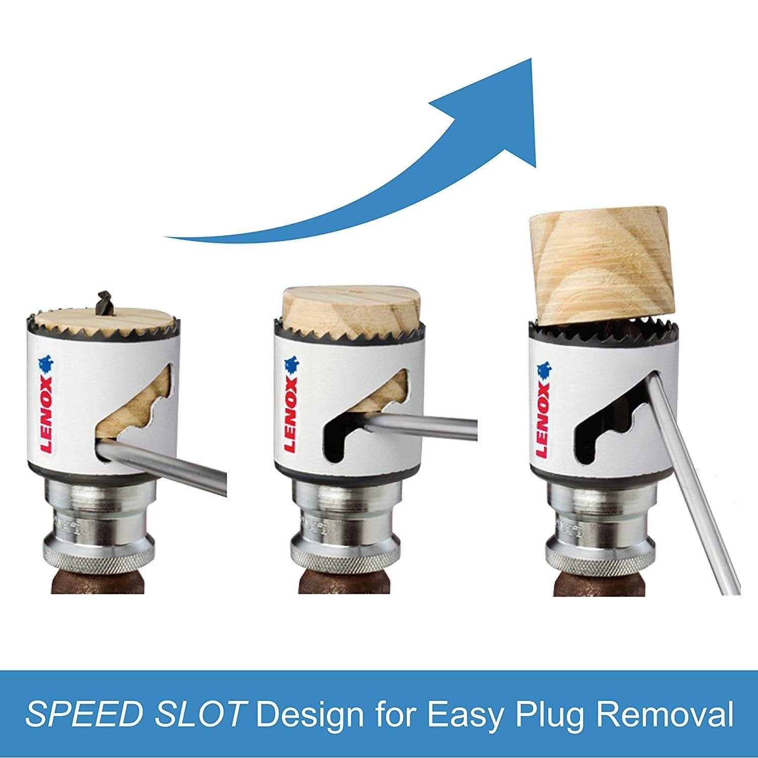 LENOX CONTRACTOR'S BIG DADDY™ SPEED SLOT® HOLE SAW KIT, 26 PIECE - Wise Line Tools