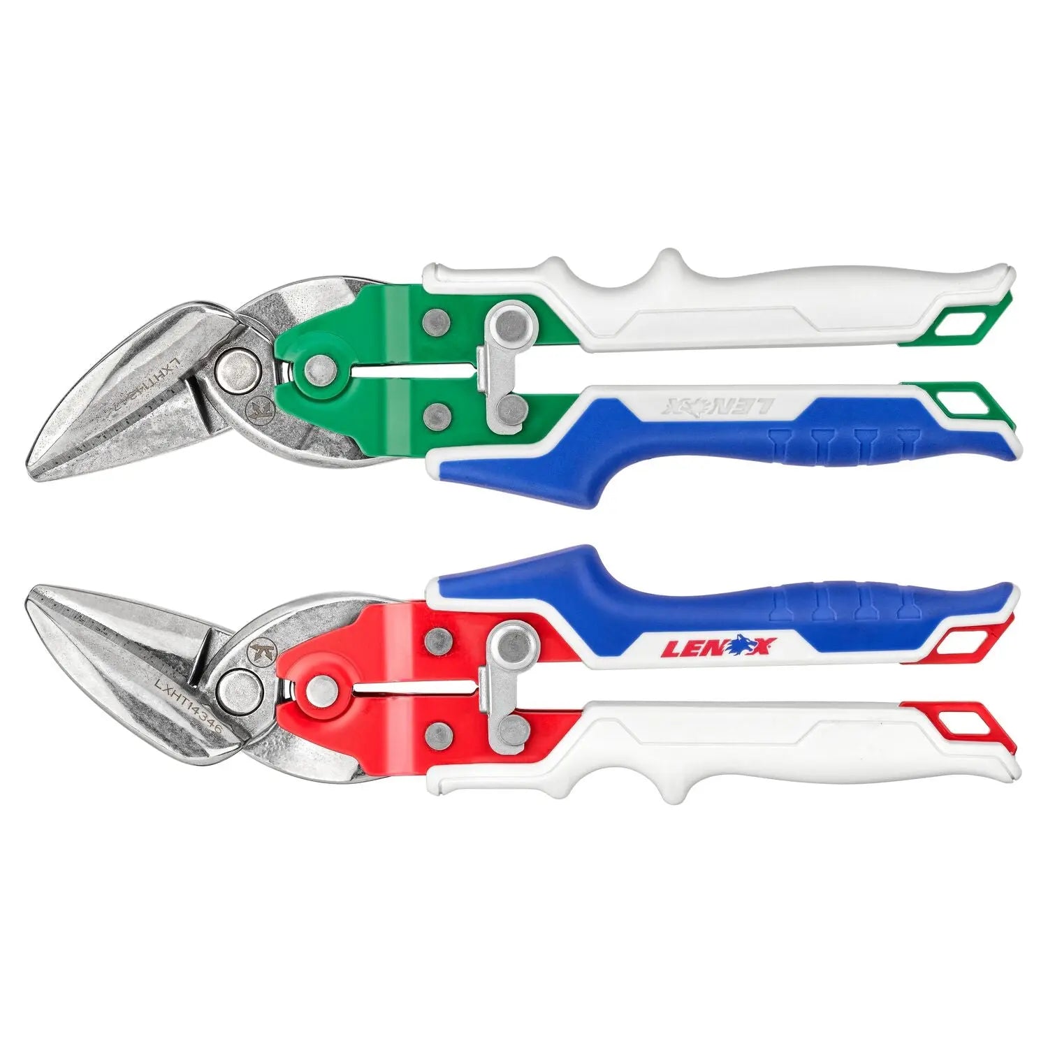 Lenox - Offset Left and Right Cut Aviation Snips Combo - LXHT14348 - Wise Line Tools