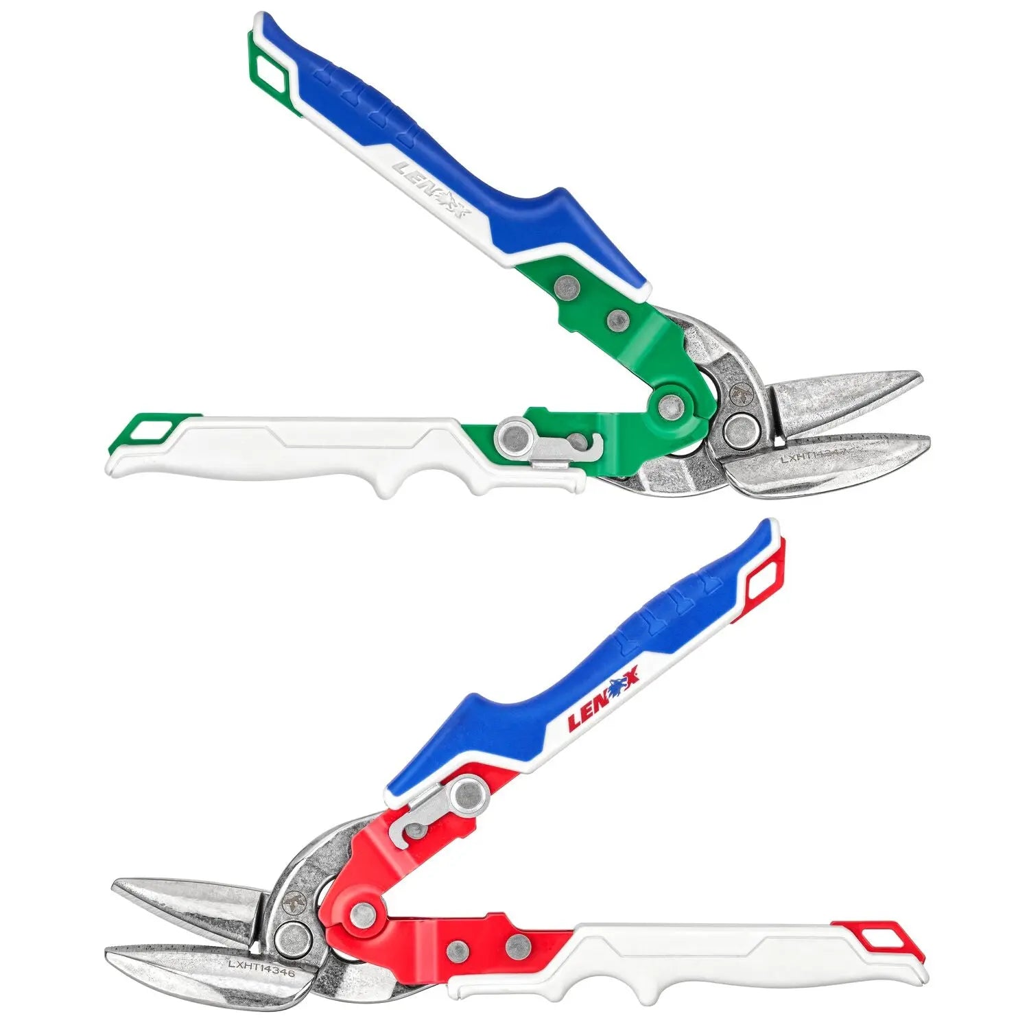 Lenox - Offset Left and Right Cut Aviation Snips Combo - LXHT14348 - Wise Line Tools