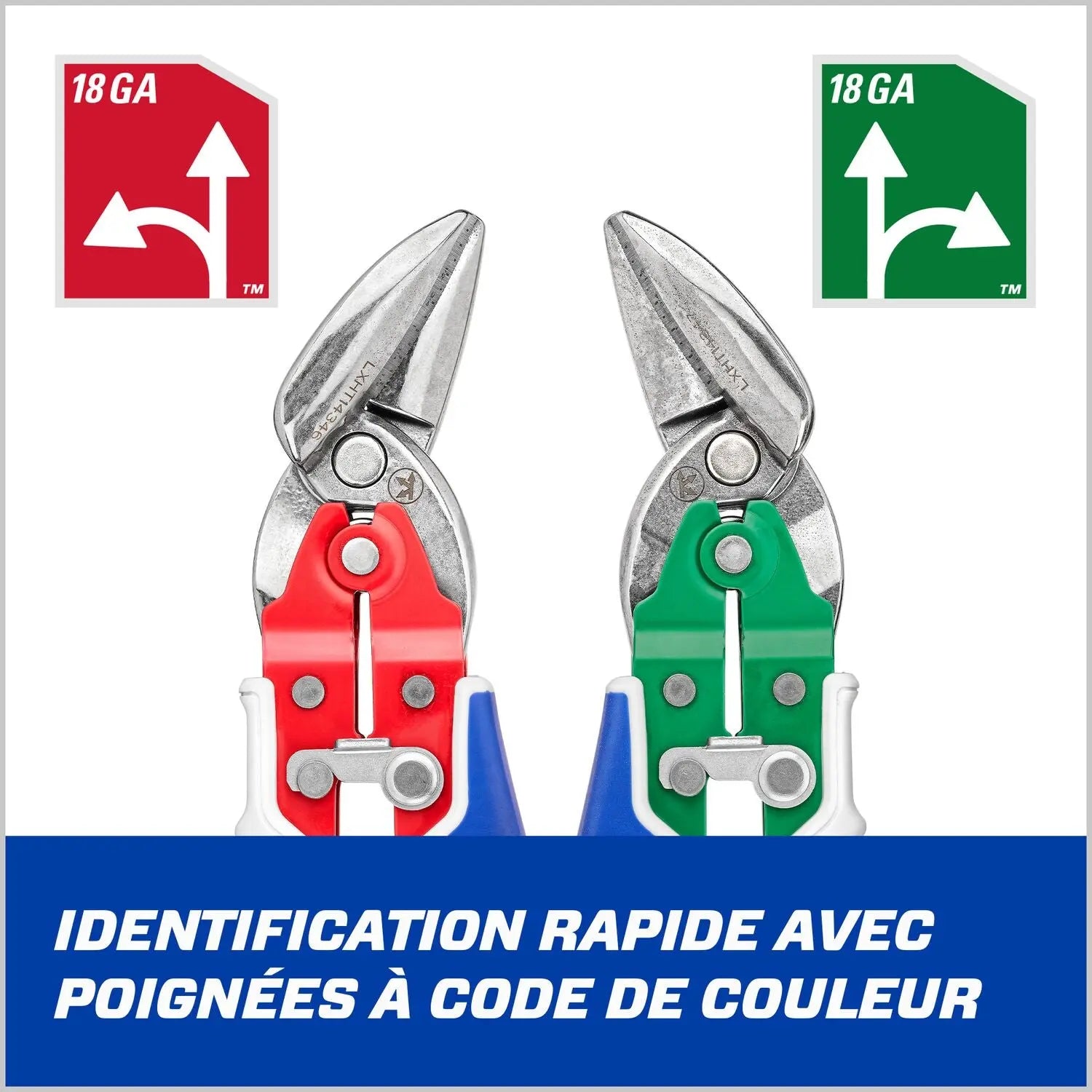 Lenox - Offset Left and Right Cut Aviation Snips Combo - LXHT14348 - Wise Line Tools