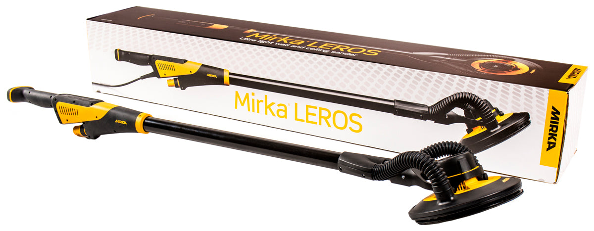 Mirka 9" LEROS 950XCV Vacuum-Ready Wall Sander w Carry Bag