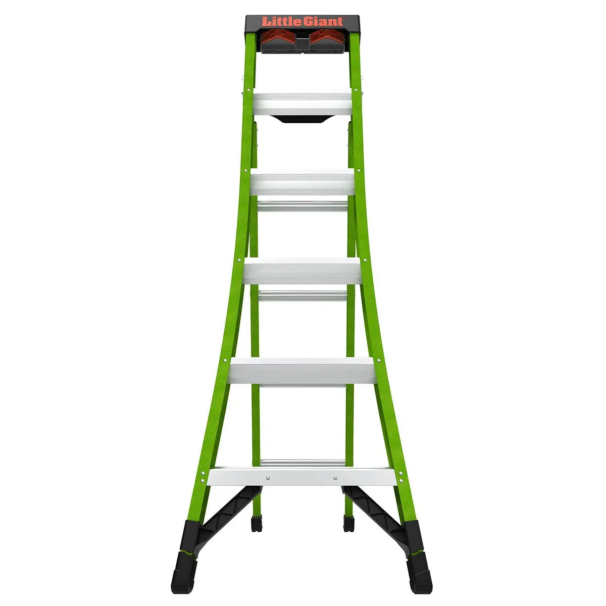 Little Giant 13906-303 - KING KOMBO, Professional, M6, 6’- CSA Grade Type IAA – 375 lb/170 kg Rated, Fiberglass, 3-in-1 Combination Ladder, Rotating Wall Pad, GRIP-N-GO Single-Hand Release Hinge - Wise Line Tools