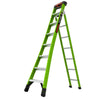 Little Giant 13908-303 – KING KOMBO, Professional, M8, 8' – CSA-Klasse Typ IAA – Tragkraft 375 lb/170 kg, Fiberglas, 3-in-1-Kombinationsleiter, drehbares Wandpolster, GRIP-N-GO Einhand-Entriegelungsscharnier