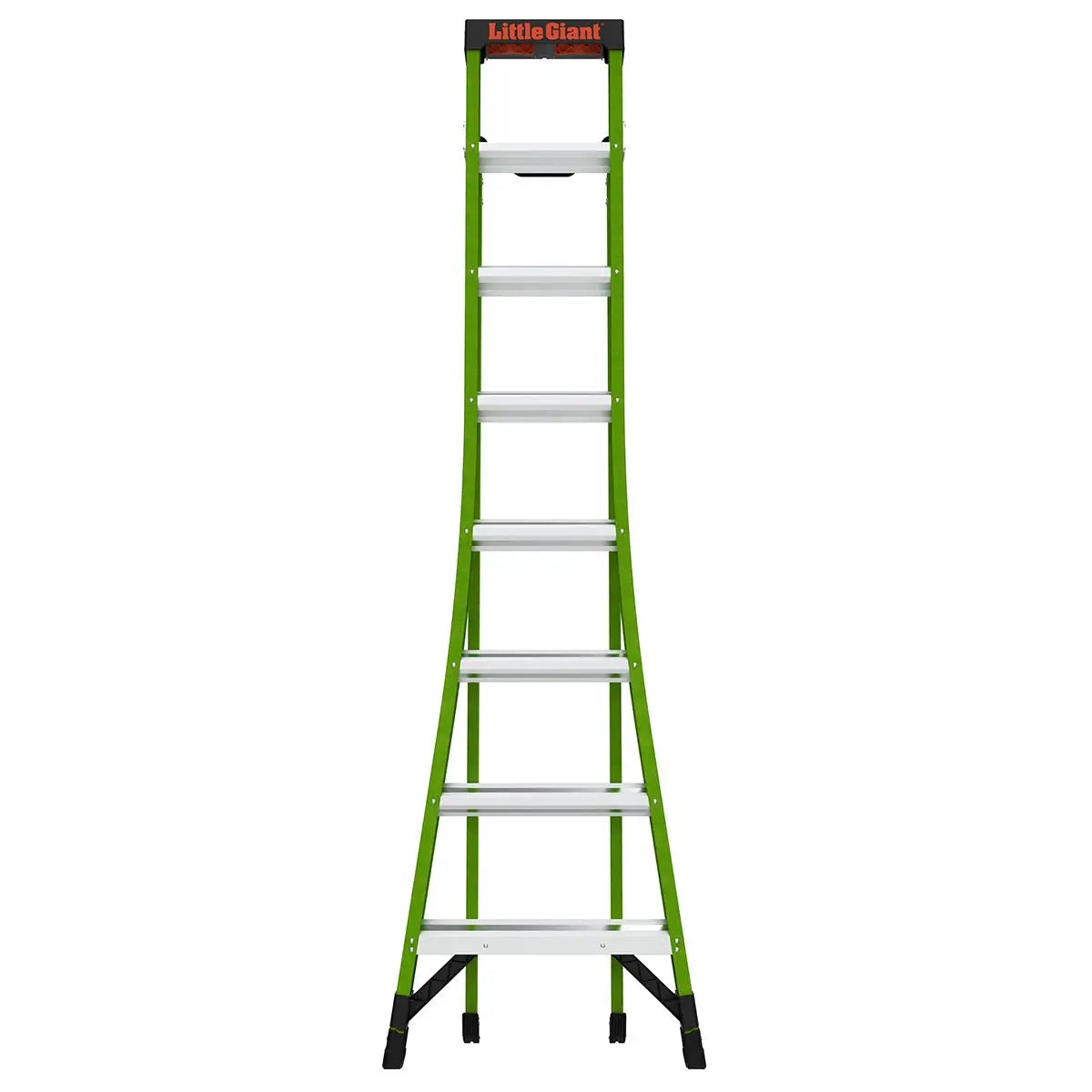 Little Giant 13908-303 - KING KOMBO, Professional, M8, 8’- CSA Grade Type IAA – 375 lb/170 kg Rated, Fiberglass, 3-in-1 Combination Ladder, Rotating Wall Pad, GRIP-N-GO Single-Hand Release Hinge - Wise Line Tools