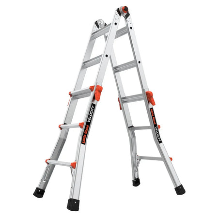 Little Giant 15413-303 - VELOCITY, Model 13 - CSA Grade IA - 300 lb/136 kg Rated, Aluminum Articulated Extendable Ladder - Wise Line Tools