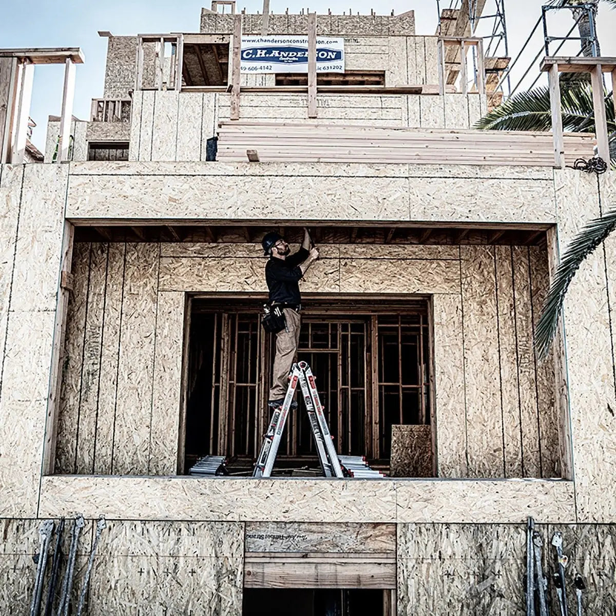 Little Giant 15422-303 - VELOCITY, Model 22 - CSA Grade IA - 300 lb/136 kg Rated, Aluminum Articulated Extendable Ladder - Wise Line Tools