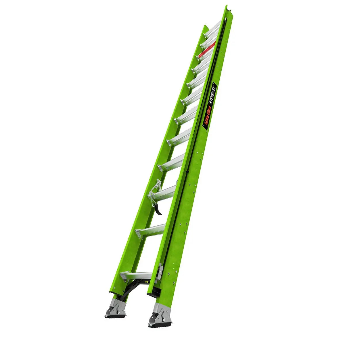Little Giant 18724-303- HYPERLITE, 24' - CSA Grade IA - 300 lb/136 kg Rated, Fiberglass Extension Ladder with Rub Strips - Wise Line Tools