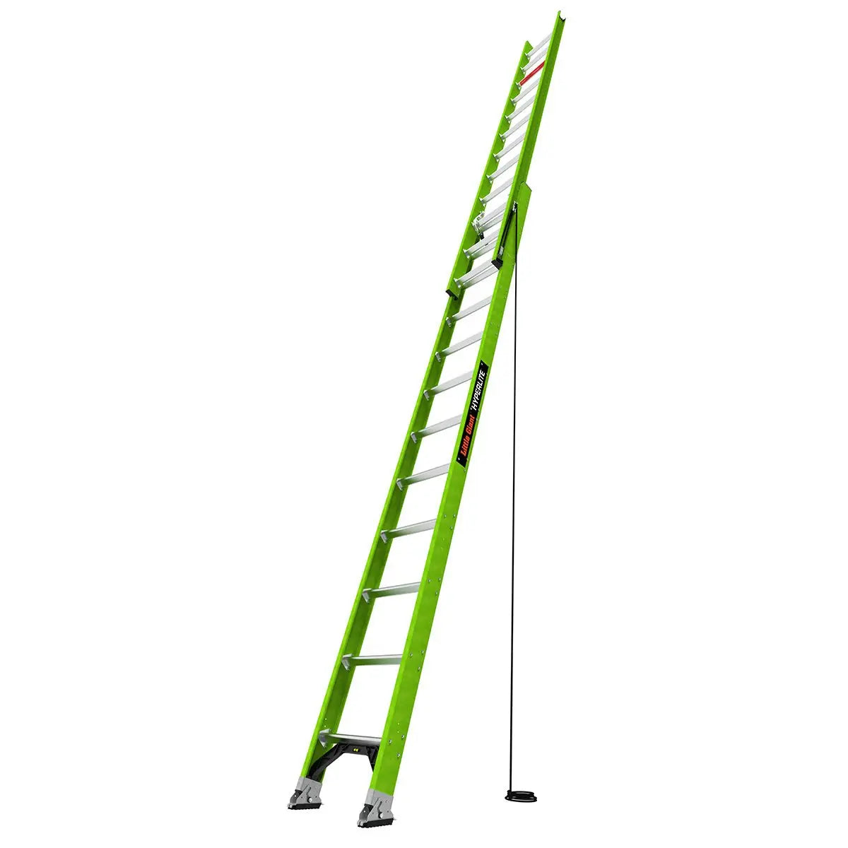 Little Giant 18724-303- HYPERLITE, 24' - CSA Grade IA - 300 lb/136 kg Rated, Fiberglass Extension Ladder with Rub Strips - Wise Line Tools