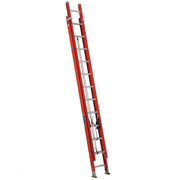 LOUISVILLE LADDER 24-FOOT FIBERGLASS EXTENSION LADDER, TYPE IA, 300-POUND LOAD CAPACITY, FE3224 - Wise Line Tools