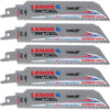 LENOX 2014223 - CARBIDE RECIP Saw Blades 6108RCT 6 X 1 X 050 X 8 NGCR 5/PK