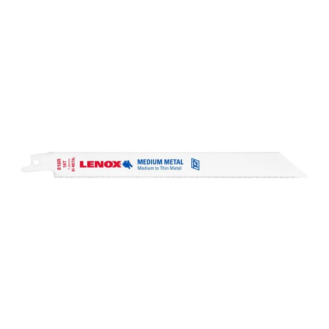 Lenox 20578818R  -  RECIPS 818R 8X3/4X035X18 5/PK; RECIPROCATING - Wise Line Tools