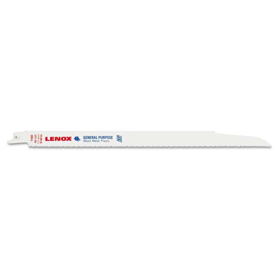 Lenox 20583110R  -  RECIPS 110R 12X3/4X050X10/14 5/PK; RECIPROCATING - Wise Line Tools
