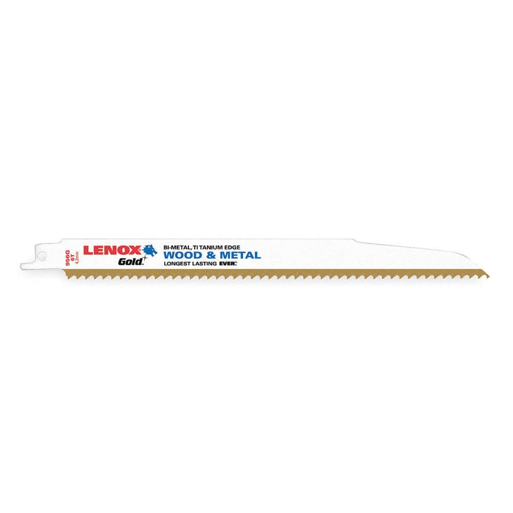 Lenox 21061156GR  -  GOLD RECIPS 156GR 12X3/4X050X6 5PK; GOLD RECIPS - Wise Line Tools