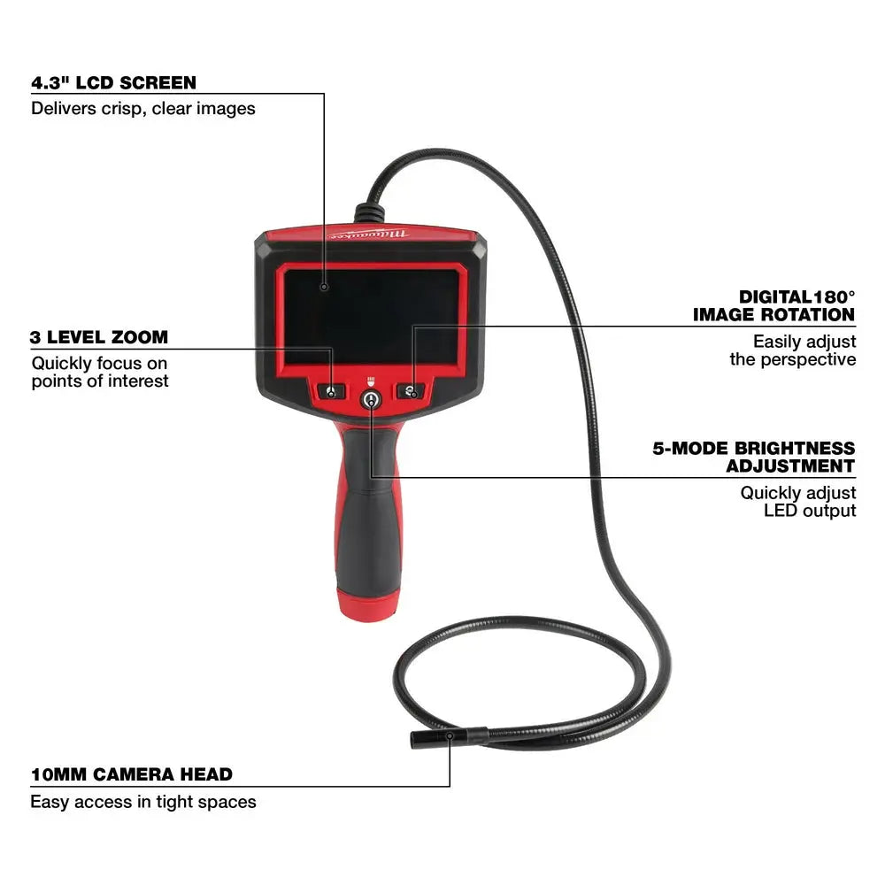 M-Spector 4’ Inspection Camera MILWAUKEE