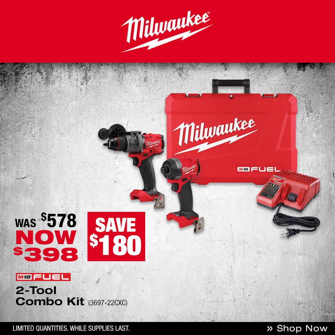 Milwaukee promotional banner