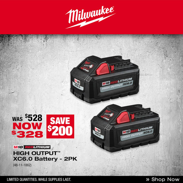 Milwaukee promotional banner