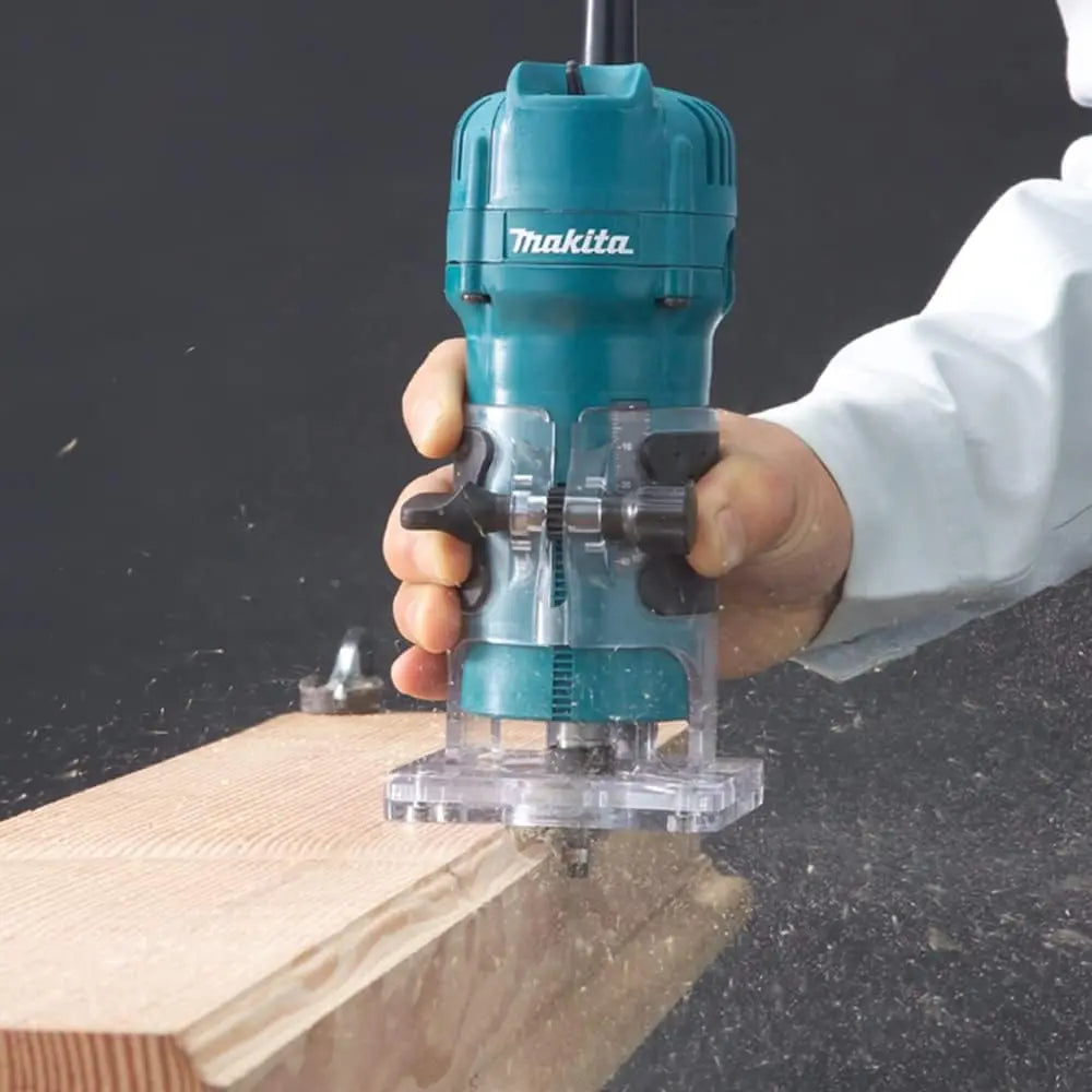 MAKITA 3709X - 1/4" Trimmer Kit (includes Guides & Case) MAKITA