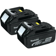 MAKITA BL1850-2 - 18V 5.0Ah Li-Ion Battery 2pk MAKITA