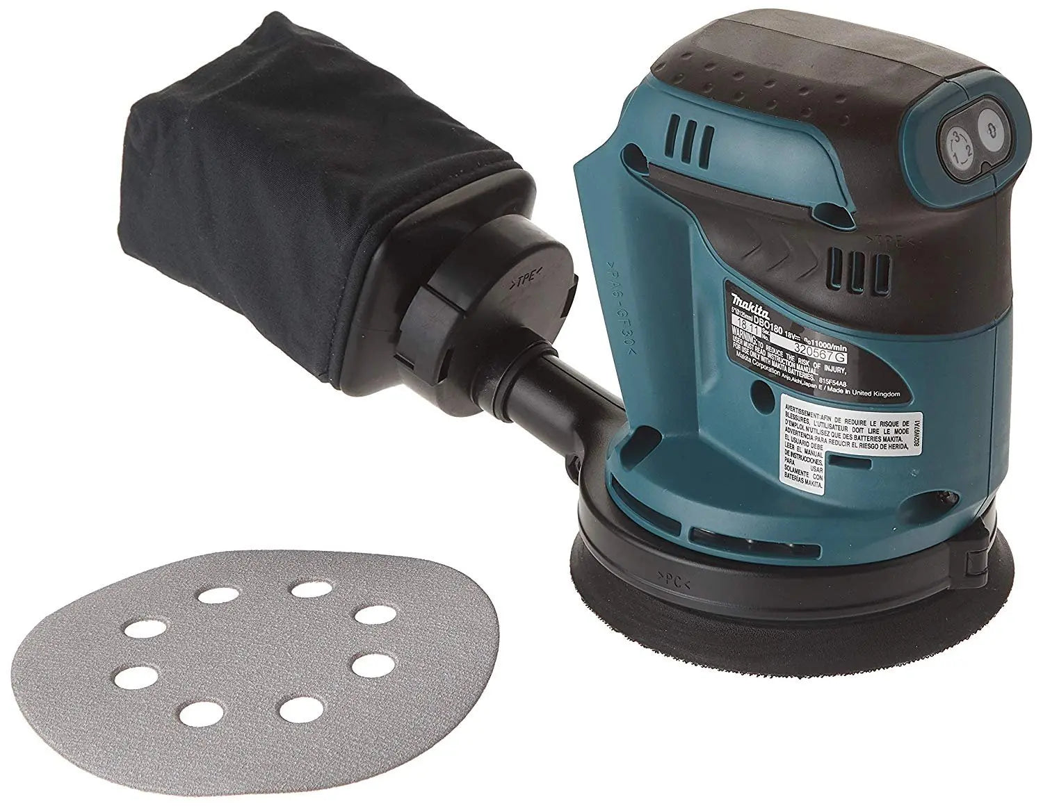 » MAKITA DBO180Z - 18V LXT Cordless 5" Random Orbit Sander (100% off) MAKITA