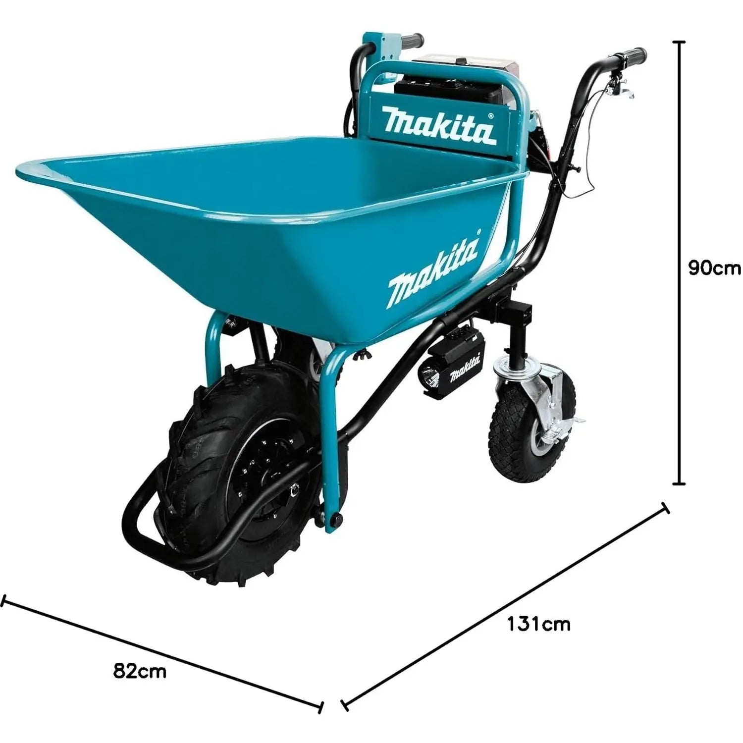 MAKITA DCU180ZX2 - 18VX2 (36V) LXT Brushless Wheelbarrow with Bucket Tray MAKITA