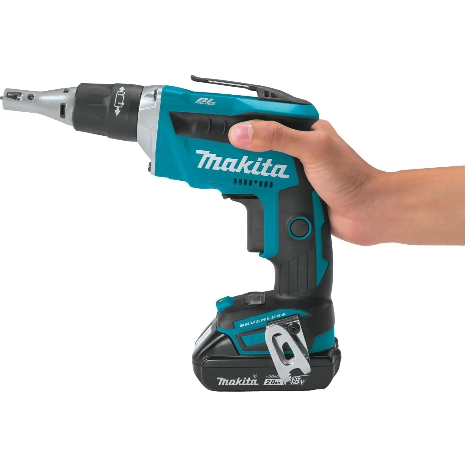 MAKITA DFS452Z - 1/4-Inch Cordless Drywall Screwdriver Kit with Brushless Motor MAKITA