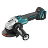 Makita DGA454Z - Meuleuse sans balais 18 V 4-1/2 po - Interrupteur coulissant