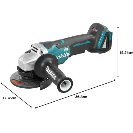 MAKITA DGA455Z - 18V 4-1/2" Brushless Grinder - Paddle