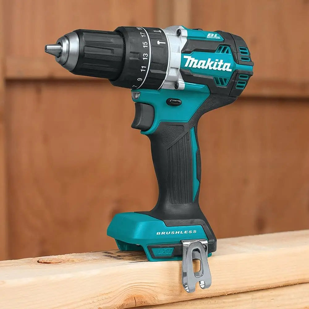 MAKITA DHP484Z - 18V LXT Brushless 1/2" Hammer Driver Drill (Tool Only) MAKITA