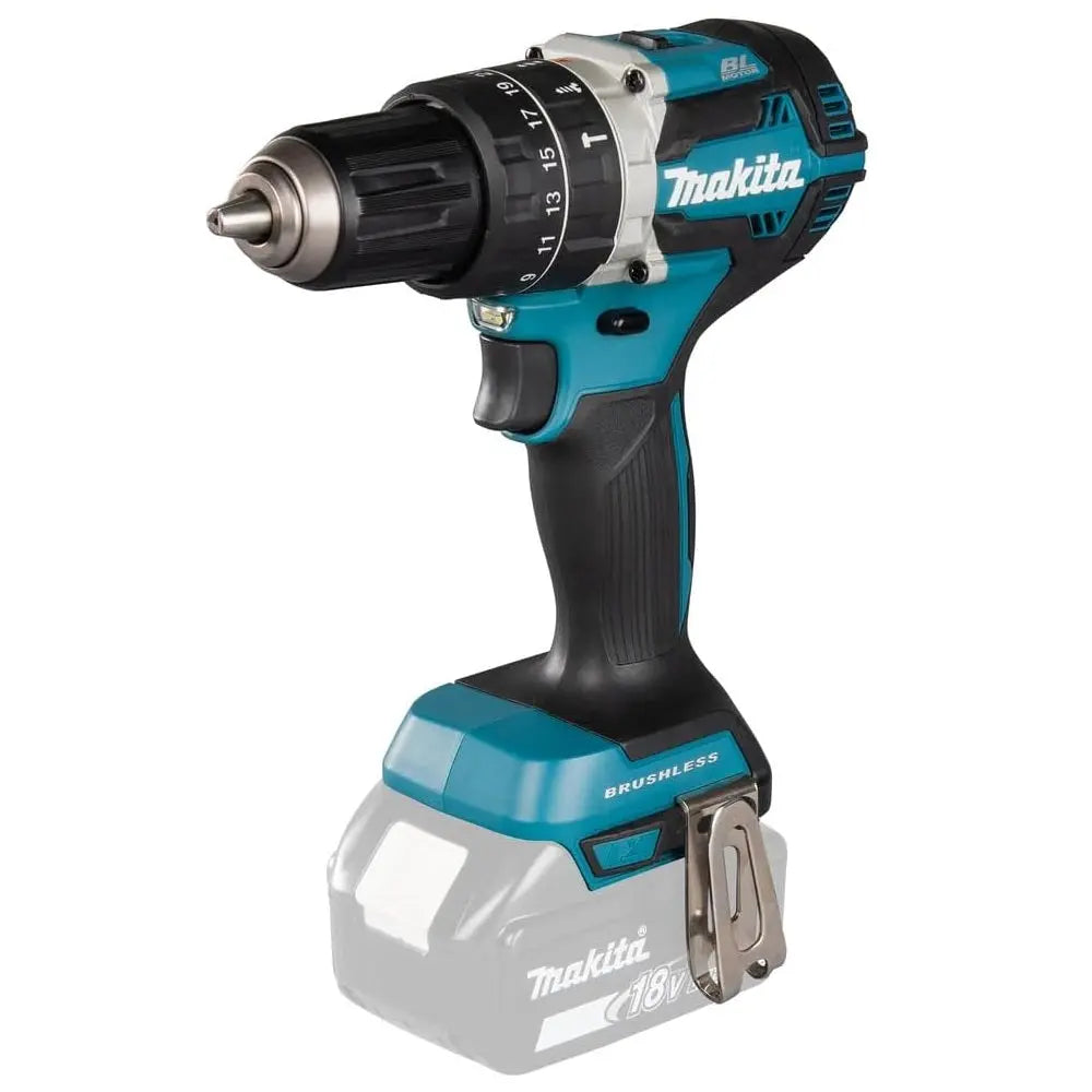 MAKITA DHP484Z - 18V LXT Brushless 1/2" Hammer Driver Drill (Tool Only) MAKITA