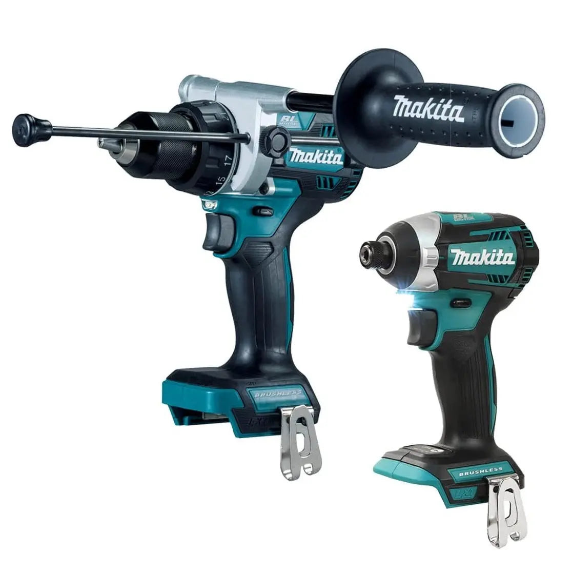 MAKITA DLX2412TX1 - 18V LXT Brushless 2 Tool Combo Kit, 5.0Ah x2 MAKITA