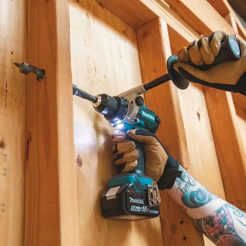 MAKITA DLX2412TX1 - 18V LXT Brushless 2 Tool Combo Kit, 5.0Ah x2 MAKITA