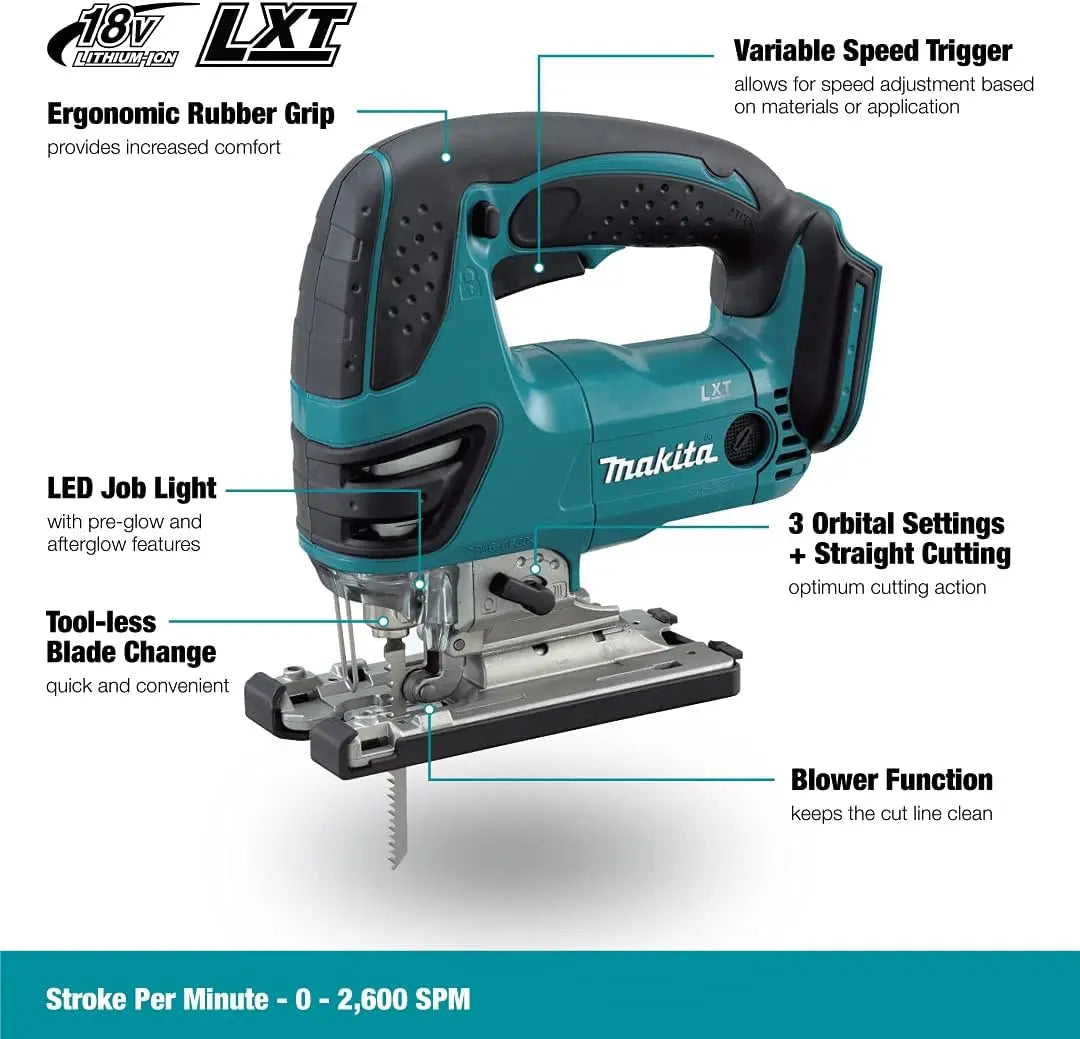 MAKITA DLX6079M - 18V LXT 6-Tool Combo Kit - 4.0A Makita
